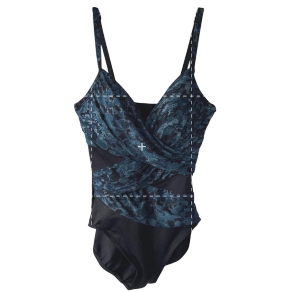 Miraclesuit Size 10 Women's Mystique One Piece in the Titania pattern